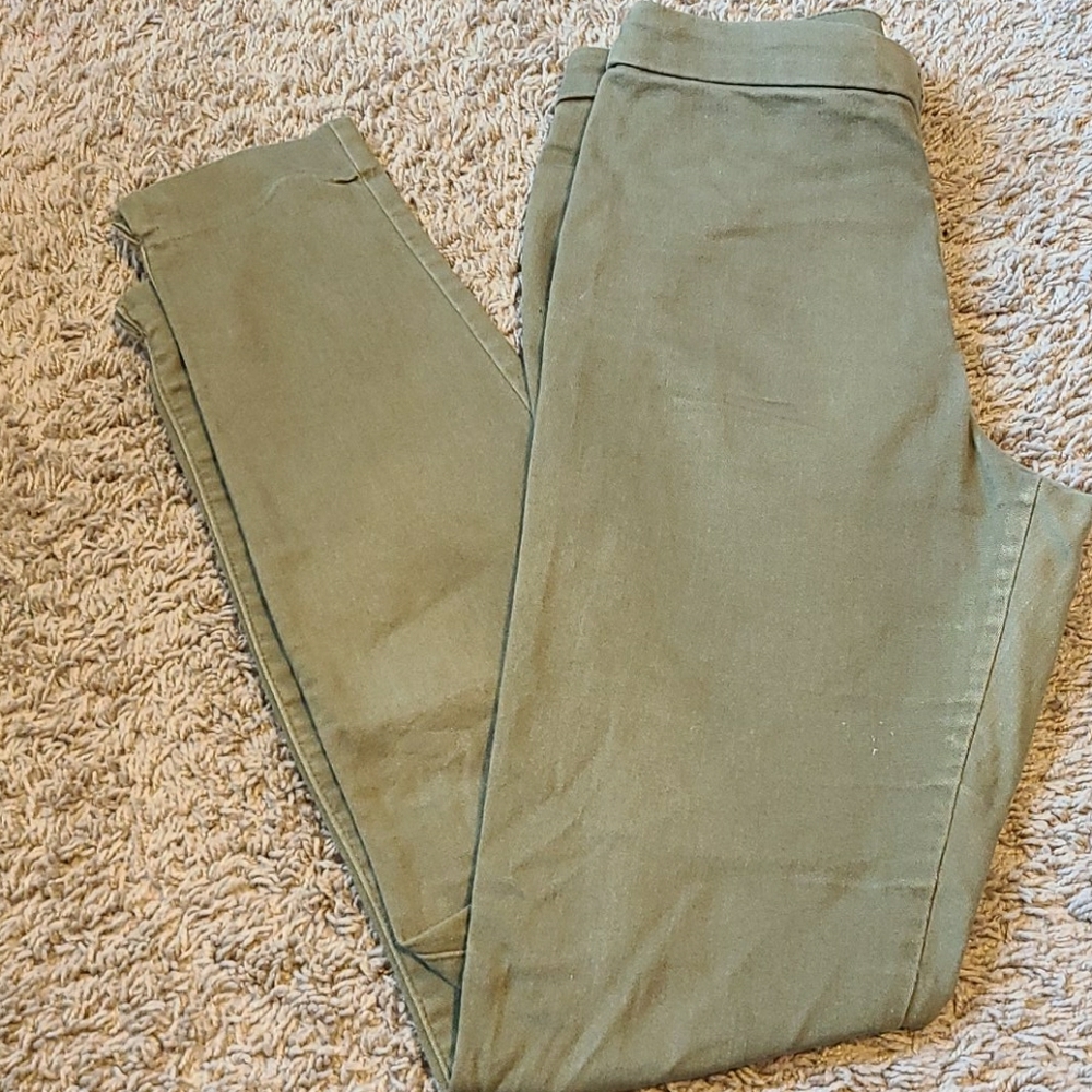 Green pants